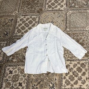 Orvis Cream Button-Up Shirt
